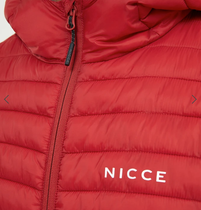 Nicce maidon full sales zip puffer jacket