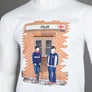 80s Casuals Train Station T-Shirt White