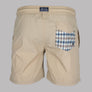 Aquascutum Beach Check Pocket Shorts Beige