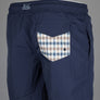 Aquascutum Beach Check Pocket Shorts Navy