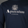 Aquascutum Big Logo Sweatshirt Navy