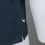 Aquascutum Check Patch Polo Shirt Navy