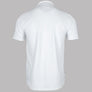 Aquascutum Check Patch Polo Shirt White