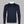 Aquascutum Check Sleeves Patch Knit Sweater Navy