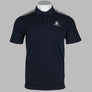 Aquascutum Club Check Details Polo Shirt Navy