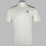 Aquascutum Club Check Details Polo Shirt Old White