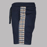 Aquascutum Club Check Details Shorts Navy