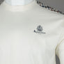 Aquascutum Club Check Details T-Shirt Old White