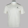 Aquascutum Club Check Details T-Shirt Old White