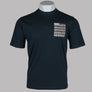 Aquascutum Club Check Pocket T-Shirt Navy