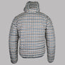 Aquascutum Hooded Lightweight Puffer Jacket Club Check