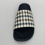 Aquascutum Iconic Check Sliders Navy