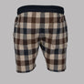 Aquascutum Macro Club Check Shorts Navy