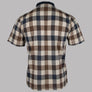 Aquascutum Macro Iconic Check Polo Shirt Navy