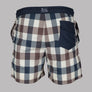 Aquascutum Macro Iconic Volley Swim Shorts Club Check