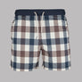 Aquascutum Macro Iconic Volley Swim Shorts Club Check