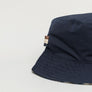 Aquascutum Reversible Bucket Hat Navy/Check