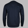 Aquascutum Small Logo Club Check Details Sweatshirt Navy