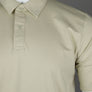 Aquascutum Supima Solid Polo Shirt Beige