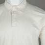 Aquascutum Supima Solid Polo Shirt Old White