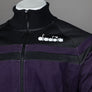 Diadora 80s Track Jacket Black/Crown Jewel