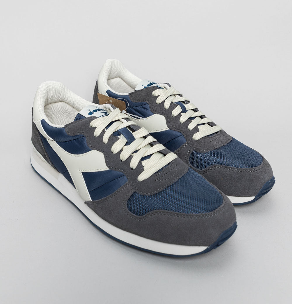 Diadora Camaro Trainers Insignia Blue Grey Pelican