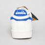 Diadora Game L Low 2030 Leather Trainers White/Dark Royal