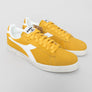 Diadora Game L Low Suede Trainers Yellow Ochre