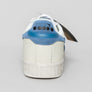 Diadora Game L Low Waxed Suede Pop Trainers White/Blue Denim
