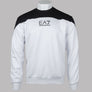 EA7 Athletic Colour Block Sweatshirt White