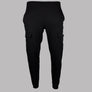 EA7 Core Cargo Joggers Black/White