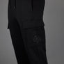 EA7 Core Cargo Joggers Black