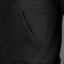 EA7 Core Identity Cotton Full Zip Up Sweatshirt Black