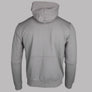EA7 Core Identity Cotton Full Zip Up Sweatshirt Gull Grey