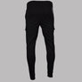 EA7 Cotton Cargo Pants Black/White