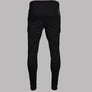 EA7 Cotton Cargo Pants Black/Gold