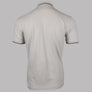 EA7 Cotton Pique Polo Shirt Silver Cloud