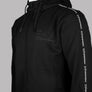 EA7 Full Zip Taping Poly Track Top Black