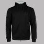 EA7 Full Zip Taping Poly Track Top Black