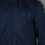 EA7 Full Zip Taping Poly Track Top Navy Blazer