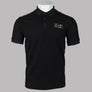 EA7 Gold Label Polo Shirt Black/Gold