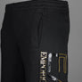 EA7 Gold Series Jogger Shorts Black/Gold