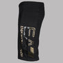 EA7 Gold Series Jogger Shorts Black/Gold