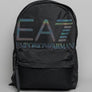 EA7 Iridescent Big Logo Backpack Black