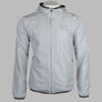 EA7 Lightweight Hooded Bomber Jacket Oyster Mushroom