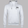 EA7 Logo Series Back Taping Hoodie White