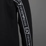 EA7 Logo Series Back Taping Sweatshirt Black