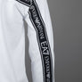 EA7 Logo Series Back Taping Sweatshirt White