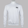 EA7 Logo Series Back Taping Sweatshirt White