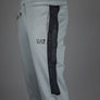 EA7 Logo Series Taping Cotton Joggers Griffin Grey